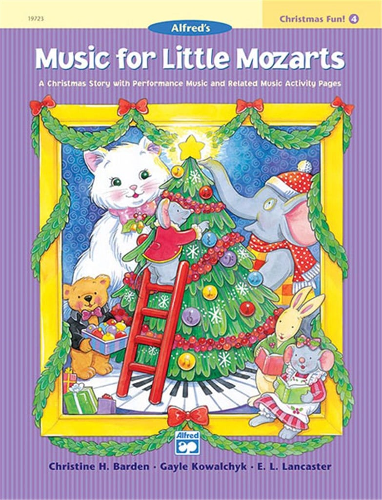 Music for Little Mozarts: Christmas Fun Book 4